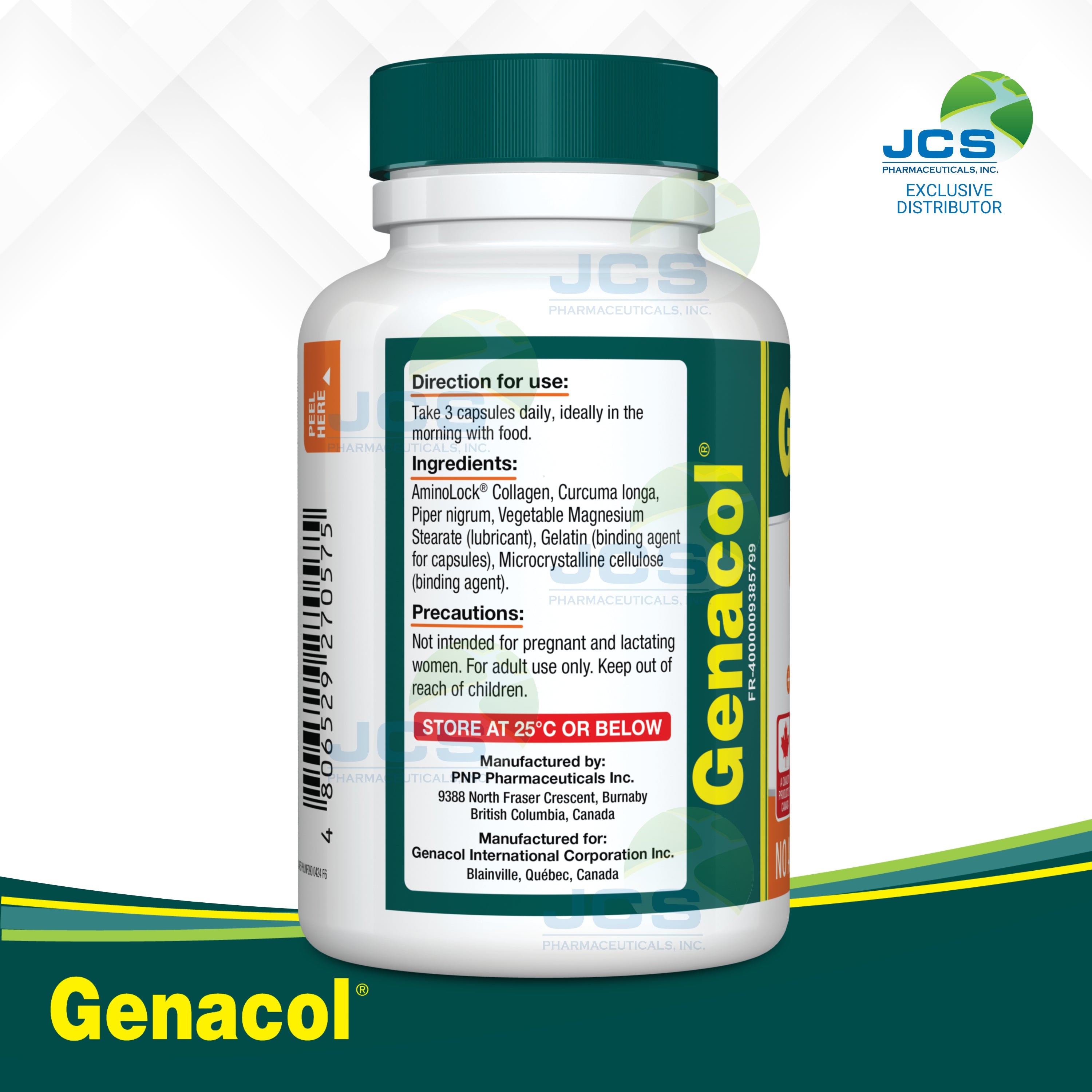 Genagol Genacol AI 90s x 2 Bottles – JCS Pharmaceuticals
