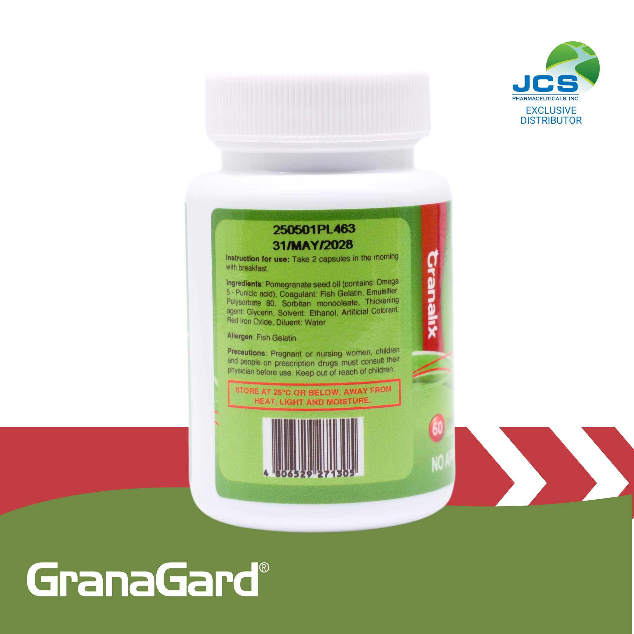 GranaGard (Nano-Omega5) 60 Softgels