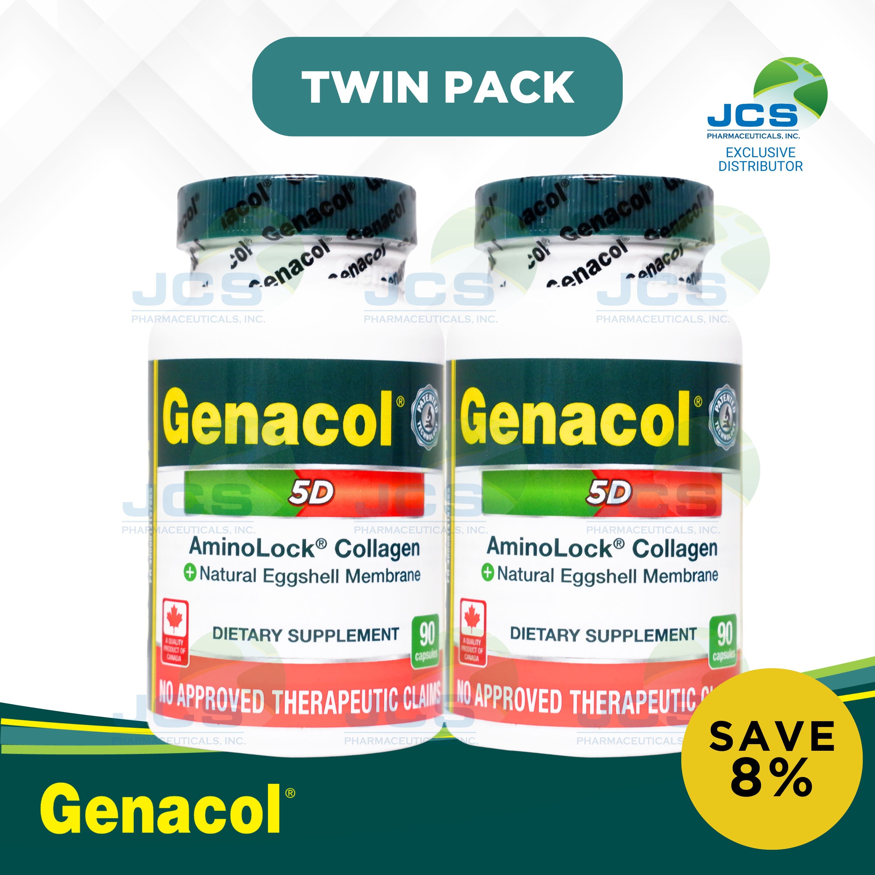 Genacol 5D x 2 Bottles