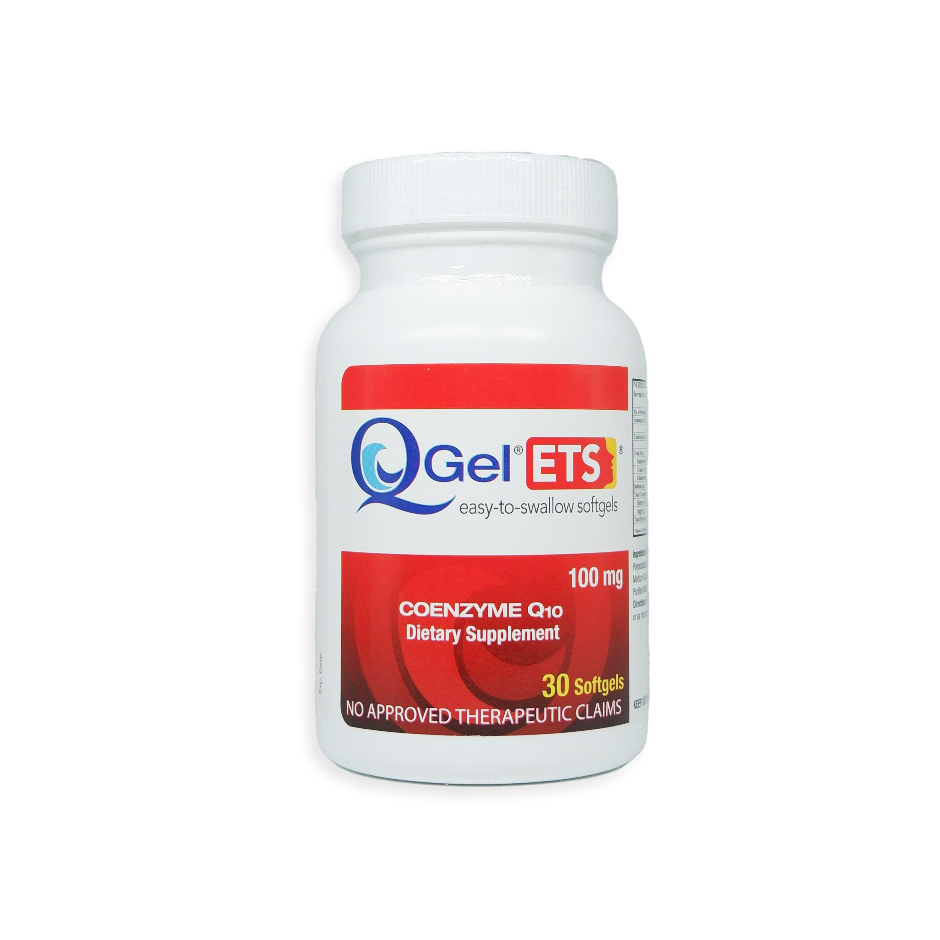 Q-Gel ETS Coenzyme Q-10 30 Softgels
