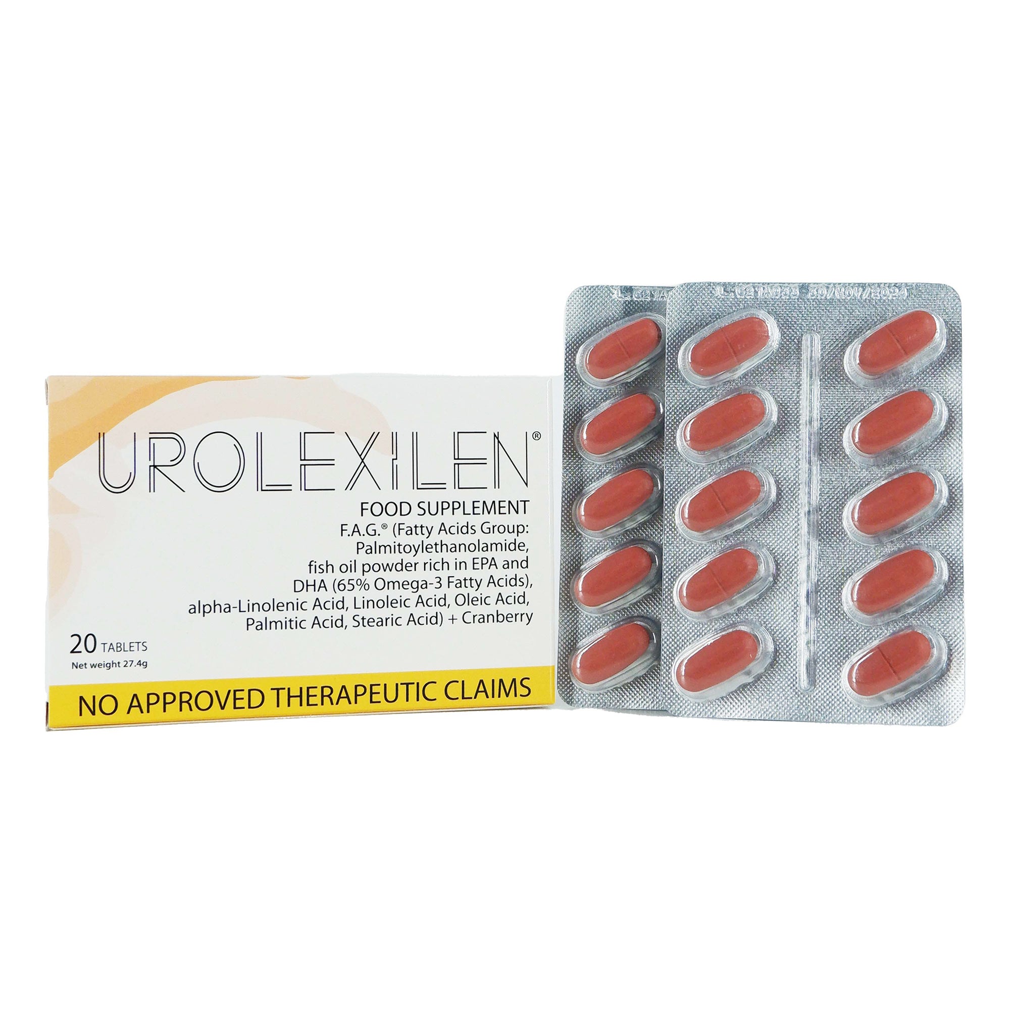 Urolexilen 20 Tablets